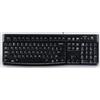 Logitech K120 Tastiera con Cavo per Windows, USB Plug-and-Play, Dimensioni Standard, Resistente agli Schizzi, Barra Spaziatrice Curva, Compatibile con