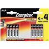 ENERGIZER Batteria ministilo aaa ultra+ 4pz+4pz energizer
