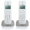 Brondi Gala Twin Telefono DECT Identificatore di chiamata Bianco