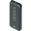 CELLY Power Bank Celly PBE10000C 10000mAh Nero con USB-A e 2 USB-C