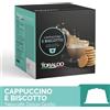 CAFFE TORALDO Toraldo caffe 16 Capsule Nescafe Dolce Gusto: Cappuccino e Biscotto