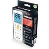 Meliconi AC 200 Telecomando Universale per Condizionatori-Climatizzatori, con Schermo Retroilluminato e Funzione Torcia, Bianco