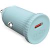 SBS - Caricatore da auto TECRPD25LBGRS - Light Blue