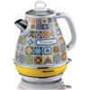 Ariete 2869 Bollitore Positano, Bollitore Elettrico, 1,7L, Infusi, the, tisane, Base cordless, Autospegnimento