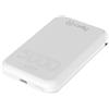 Celly MAGPB5000EVOWH batteria portatile 5000 mAh Carica wireless Bianco