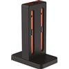 Xtreme 95775 Base di ricarica Joy-Con per Nintendo Switch 2, capienza 4 Joy-con - Nero-Rosso