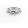 Simon G. Nuovo Simon G.18k Oro Bianco 0.50ct Diamante 7.4-8.4mm Tondo Orecchini Ring Set