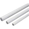 TOT ELECTRIC 2PZ TUBO RIGIDO Ø D 32 mm 2 metri grigio in PVC passacavi a parete per cavi elettrici