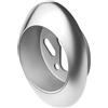 nextradeitalia 1 PZ BOCCHETTA ANTISTRAPPO DEFENDER MRM500 XL DISEC CROMO SATINATO I.MM 38/31 D.MM 50 H.MM 25 20+5