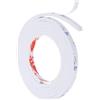 PATIKIL 2m/6.6ft Sigillatura Schiuma Nastro, 1cm Largo 5mm Spessore Singolo Adesivo Paraspifferi Striscia Guarnizione Porta Gommapiuma per Finestra Isolamento, Bianco