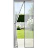 Sekey - Zanzariera magnetica per porta del balcone, 80 x 200 cm, protezione dagli insetti, tenda a zanzariera, zanzariera per zanzariera, colore grigio