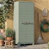 Dmora Armadio 8 Ripiani Regolabili Realizzato In Resina Planet Outdoor Portascope 80x44x182H Cm; ECOMMERCE PACK