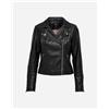 Only Gemma Faux Biker Eco W - Giubbotto - Donna - Nero
