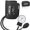 SCIAN Manual Blood Pressure Cuff - Sfigmomanometro aneroide con bracciale europeo (L-nero)