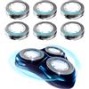 QHYSS Sei Kit di Testine di Ricambio Compatibili con Philips HQ56
