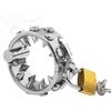 CYGzeon Anelli For Pene Erotici In Acciaio Inossidabile For Testicoli Con Chiave E Lucchetto CBT Bondage Barella For Le Palle Anello Di Castità Rivetti Stimolatore