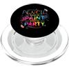 Painting Results Artwork Modern Painting PENCIL MAKES THE PAINT BRINGS THE PARTY PopSockets PopGrip per MagSafe