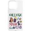 V8Shop Back To School College Custodia per iPhone 15 Pro Max College Magic Club Carino Halloween Scuola Studente Insegnante