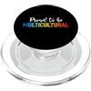 Unity Values Design Orgoglioso di essere Multiculturale PopSockets PopGrip per MagSafe