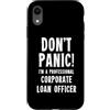 Financial Services Staff Gifts & T-Shirt Custodia per iPhone XR Responsabile del prestito aziendale