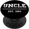 Uncle Est. 1994 Golf Uncles Day Retro Zio di Golf Dal 1994 Compleanno dello Zio Vintage PopSockets PopGrip Adesivo