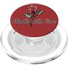 Lacy Chenault maniglia, con, cura, rosa, illustrazione PopSockets PopGrip per MagSafe