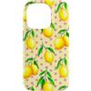 Preposh Custodia per iPhone 14 Pro Carino Limone Pois Estetica Cottagecore Preppy Retro