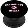 Carson City NV Souvenirs & Gifts by DV8s Carson City, Nevada (NV) PopSockets PopGrip Adesivo