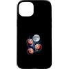Apple Fruit Custodia per iPhone 15 Plus Luna di mele