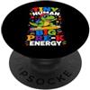 Tiny Pre-K Back To School Tees Divertente Pre-K Ritorno A Scuola PopSockets PopGrip Adesivo
