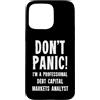 Financial Services Staff Gifts & T-Shirt Custodia per iPhone 15 Pro Max Analista dei mercati dei capitali di debito