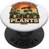 Locally Sourced Apparel Facilmente distratto da piante amante delle piante vintage PopSockets PopGrip Adesivo