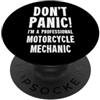 Motorbike & Workshop T-Shirts & Gifts Meccanico Moto PopSockets PopGrip Adesivo
