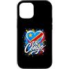 DR Congo Pride Studio Custodia per iPhone 12/12 Pro I Love RD Congo Flag Heart Congolese Pride Viaggio per le vacanze