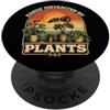 Locally Sourced Apparel Facilmente distratto da piante amante delle piante vintage PopSockets PopGrip Adesivo