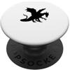 Fantasy Dragon / Comicon Mythical Dragon Drago fantasy, creatura mitica, comicon, fantasy PopSockets PopGrip Adesivo