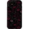 Floral Fantasy Bookish Designs Custodia per iPhone 11 Motivo floreale con rose nere