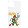 S2Shop Back To School Dragon Lover Custodia per iPhone 15 Pronto Per Imparare Drago Studente Di Ritorno A Scuola Bambini Ragazzo