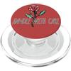 Lacy Chenault maniglia, con, cura, rosa, illustrazione PopSockets PopGrip per MagSafe