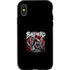 Japanese Yokai Bakeneko Demon Cat Horror Custodia per iPhone X/XS Bakeneko Evil Yokai Cat Japanese Horror Spirit