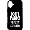 Financial Services Staff Gifts & T-Shirt Custodia per iPhone 16 Plus Responsabile del prestito aziendale