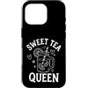 Southern Beverage Enthusiast Custodia per iPhone 16 Pro Sweet Tea Queen Southern Summer Bevitore