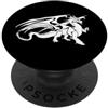 Fantasy Dragon / Comicon Mythical Dragon Drago fantasy, creatura mitica, comicon, fantasy PopSockets PopGrip Adesivo