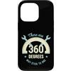 Engineer Retro Vintage Protractor Motiva Custodia per iPhone 13 Pro Divertente dicendo che ci sono 360 gradi perché attaccarne uno
