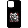 Japanese Tanuki Yokai Sake Legend Spirit Custodia per iPhone 12 mini Tanuki Folklore Giapponese Lucky Sake Trickster Spirit