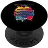 Painting Results Artwork Modern Painting MIXING HUES LIKE PLAYLISTS NO SKIPS PopSockets PopGrip Adesivo