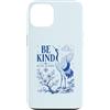 Serene Crane Studio Custodia per iPhone 13 Be Kind Positive Crane Design in stile giapponese Citazione Felicità