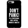 Financial Services Staff Gifts & T-Shirt Custodia per iPhone 7 Plus/8 Plus Analista dei mercati dei capitali di debito