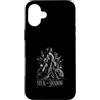 Geisha Sakura Lantern Silk Shadow Aesthe Custodia per iPhone 16 Plus Seta E Ombra Geisha Sakura Lanterna Notte