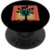 National Park Joshua Tree Vintage Califo Minimalista Retro Camping Outdoor Joshua Tree National Park PopSockets PopGrip Adesivo
